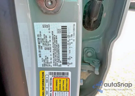 2022 Ford Bronco Sport Outer Banks из США, поврежденный, VIN 3FMCR9C66NRD78267